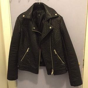 ASOS faux leather jacket